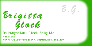 brigitta glock business card